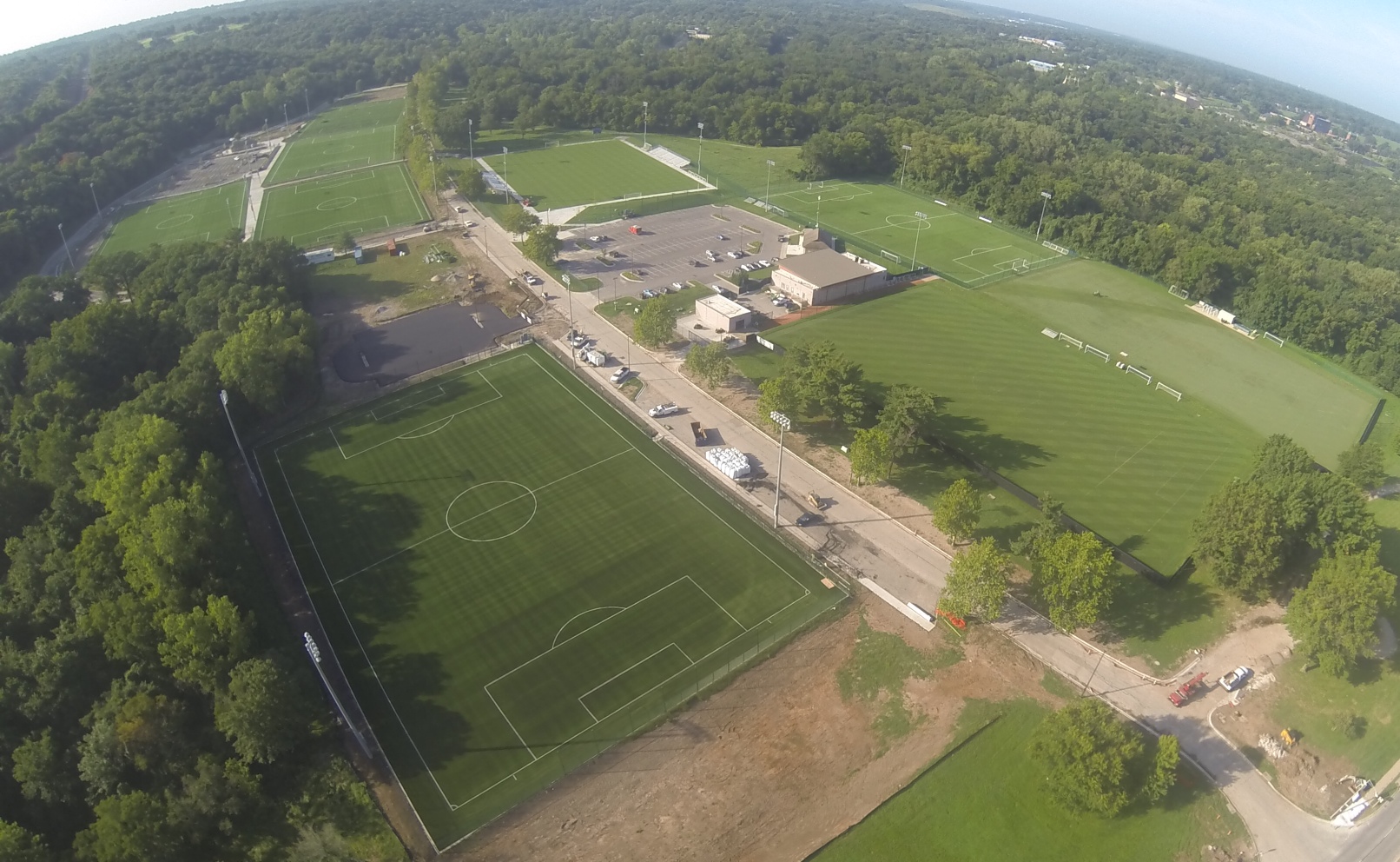 Swope Soccer Village Map Sporting Kansas City Opens Swope Soccer Village |